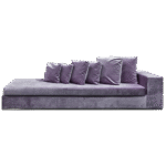 Sofá Cipriani Capa Veludo Lilás
