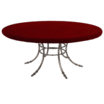 Tampo Mesa Redondo com Borda Para Revestir