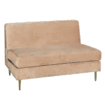 Sofá Manoela Camurça Camelo (Módulo Reto)