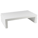 Banco/Mesa "U" Invertido Branco(a) Largo