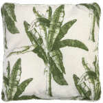 Almofada Sarja Estampa Palmeira